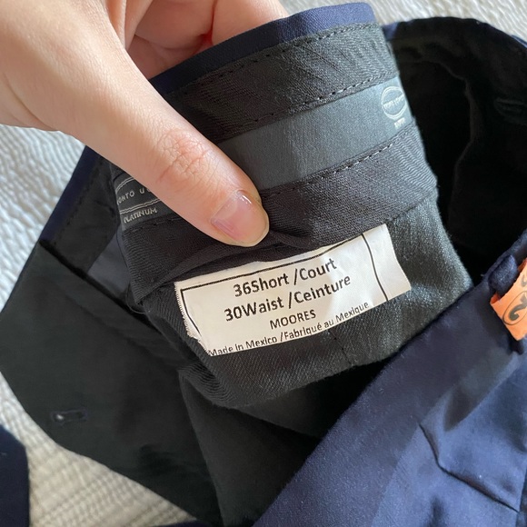 Navy Men’s suit Pronto Uomo. Worn once - dry cleaned right after - Picture 3 of 4